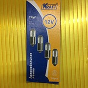 Лампа 12V T4W боковые указ. поворота ( пер. габар.) / KT700047 / KRAFT