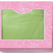 Коробка-сундучок малый (для одного полотенца 70х140) Розово-серая 285х230х50 фото