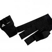 Накладки гелевые с бинтом Adidas 2м Quick Wrap Glove Mexican adiBP012 (Черный, L/XL) фото
