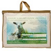 Наматрацник в пакете с ручкой (200г/м2) шерсть овечья 320г/м2 70х200 Поликоттон фото