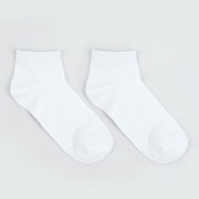 Набор носков детских (3 пары), цвет белый, р-р 16-18 фото