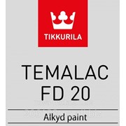 Эмаль алкидная Tikkurila Temalac FD 20 полуматовая антикоррозионная 18л фото