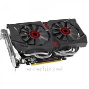 Видеокарта GF GTX960 STRIX 4Gb DDR5 ASUS (STRIX-GTX960-DC2OC-4GD5) фото