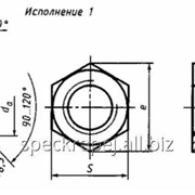 Гайка шестигранная низкая с уменьшенным размером, класс точности А ГОСТ 2526-70 фото