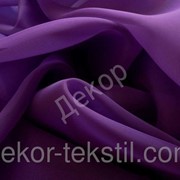 Шторный шифон Сиреневый (темный фиолет), вуаль 3620 фото