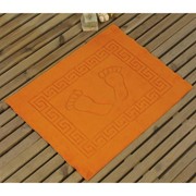 Коврик Likya, размер 50x70 см, цвет оранжевый фото