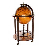 Глобус-бар декоративный “Престиж“, напольный сфера 45 см., Ptolemaeus фотография