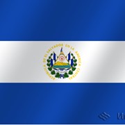 Флаг национальный Сальвадор фото
