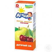 Агуша сок 0,2л яблоко-вишня фото