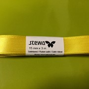 Лента Stewo, моток, 15 мм х 3 м Желтый фото