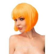 Оранжевый парик Аки Оранжевый фото
