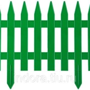 Забор декоративный GRINDA КЛАССИКА, 28x300см, зеленый Арт: 422201-G фотография