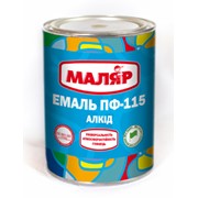 Эмаль ПФ-115 Маляр ТУ У 24.3-24712930-115-2003 фото