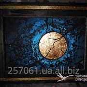 Барельефная (рельефная) картина “Луна“ фото