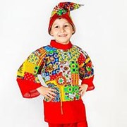 Карнавальный костюм Петрушка 5-7 лет, рост 122-134 см арт.976 фото