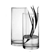 Ваза из стекла Flora (ваза стеклянная, ваза для цветов)