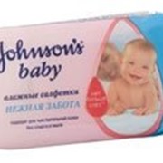 Салфетки детские Johnson's baby Нежная забота 64шт фотография