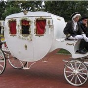 Прокат свадебных карет фотография