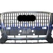 Audi Q5 Решетка радиатора хром-серая 2008 фото