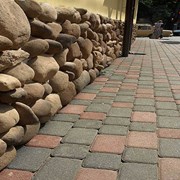 Тротуарная плитка  Русто "Старинный город" (два ка