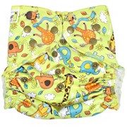 Многоразовый подгузник GlorYes! для плавания Жирафы 3-18 кг фото