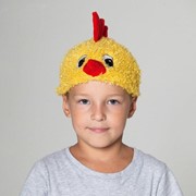 Карнавальная шапка Цыпленок, детская СМ-1403256 фото