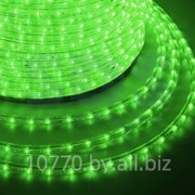 Дюралайт светодиодный, постоянное свечение(2W), зеленый, 220В, диаметр 13 мм, бухта 100м, NEON-NIGHT