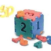 Игрушки: Мягкий кубик с цифрами (45402) фото