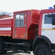 Автоцистерна пожарная АЦ-7,0-40 на дорожном шасси КамАЗ-65115 фото