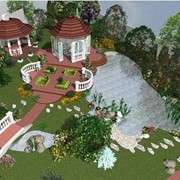 Устройство аллеи из пергол фото