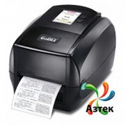 Принтер этикеток Godex RT863i термотрансферный 600 dpi темный, LCD, Ethernet, USB, USB Host, RS-232, блок питания, кабель, защищенный корпус, фото
