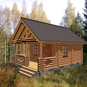 Срубы бани фото