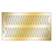 Freedecor, Металлизированные наклейки №211, золото фото