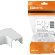 Поворот на 90 гр. КМП 25х16 (4 шт./комп) TDM ELECTRIC SQ0411-0093 Поворот на 90 гр. КМП 25х16 (4 шт./комп.) TDM фото