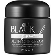 Универсальный крем для лица с осветляющим и противоморщинным комплексом Black Snail All In One Cream Mizon фото