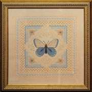 Вышивка крестиком Бабочка фото