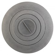 Плита круглая чугунная «Стэн Буржуйка» для печи «КазанОК» фото