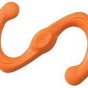 Zogoflex Игрушка для собак перетяжка Bumi L 25,4 см оранжевый фото