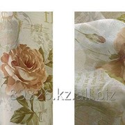 Тюлевый занавес “Английские цветы“ фотография