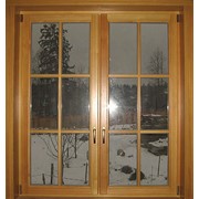 Окна и рамы деревянные фото