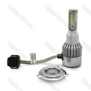 Комплект светодиодных авто LED ламп, головной свет H4 фото