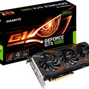Видеокарта GIGABYTE GeForce GTX 1080 G1 GAMING (GV-N1080G1 GAMING-8GD)