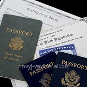 Перевод паспорта, справки, доверенности, свидетельства, печати на документе и др. фото