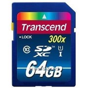 Карта памяти SDXC 64GB UHS-I Class 10 Transcend Premium (TS64GSDU1) фотография