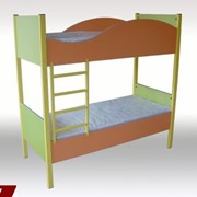 Ліжко дитяче 2х рівневе фото