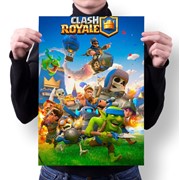 Плакат Клеш Рояль, Clash Royale №1