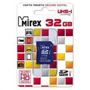 Карта памяти 32 Гб, SDHC Secure Digital flash card, класс 10, UHS-I - Mirex фотография