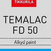 Эмаль алкидная Tikkurila Temalac FD 50 полуглянцевая антикоррозионная бзаза TCL 9л