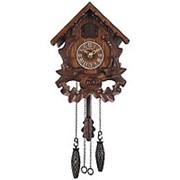 Настенные часы с кукушкой "Две птицы" 19,5х24,5х13,5см. арт.СQ-056C Columbus