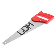 Ножовка по дереву LOM, пластиковая рукоятка, 7-8 TPI, 300 мм фото